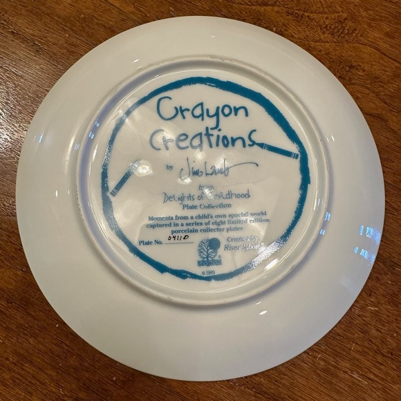 Crayon Creations by Jim Lamb Collectors Plate  550 - Picture 3 of 6